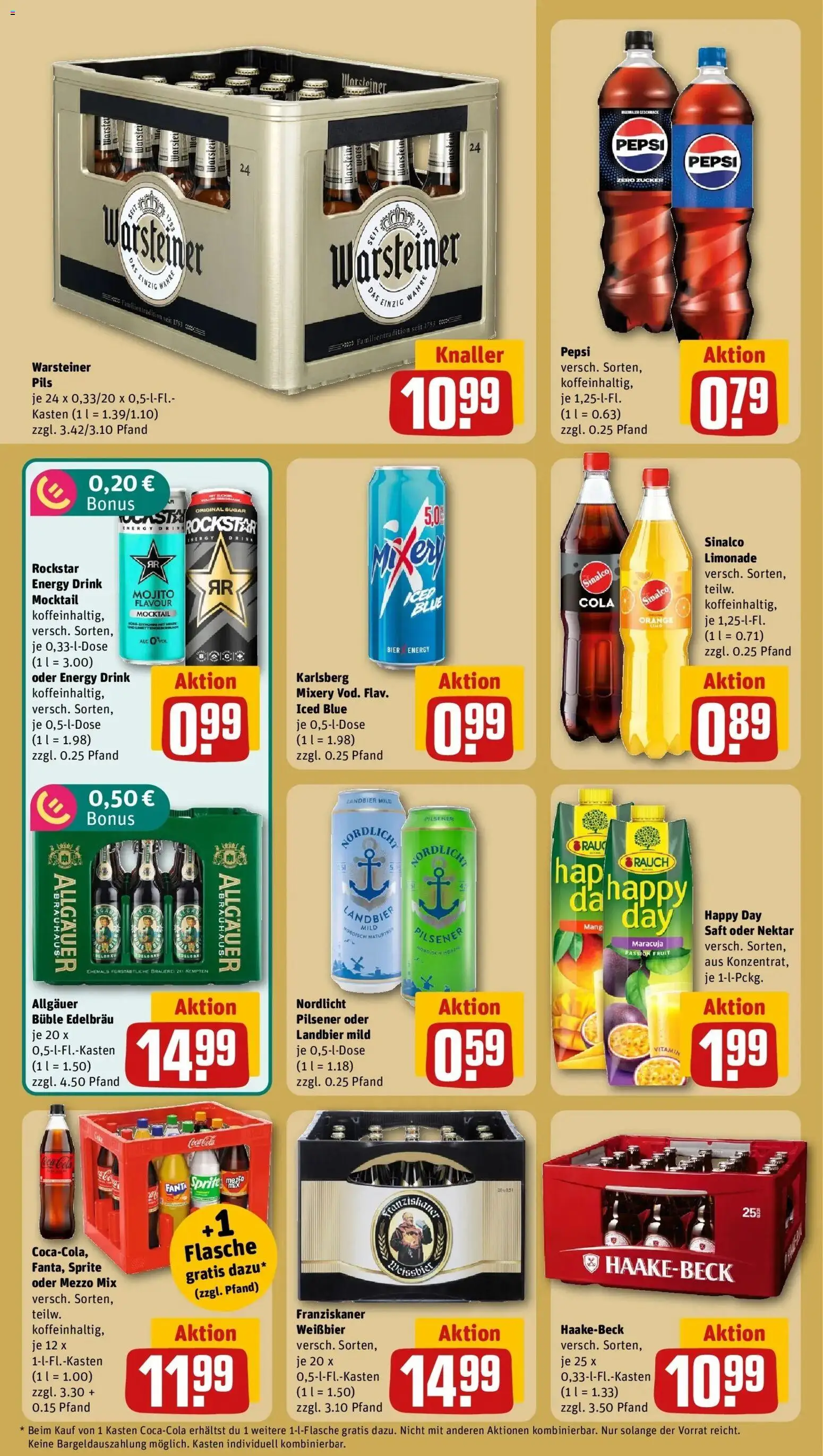 Vorschau von dem Prospekt des Geschäftes Rewe, gültig ab dem 12.10.2026