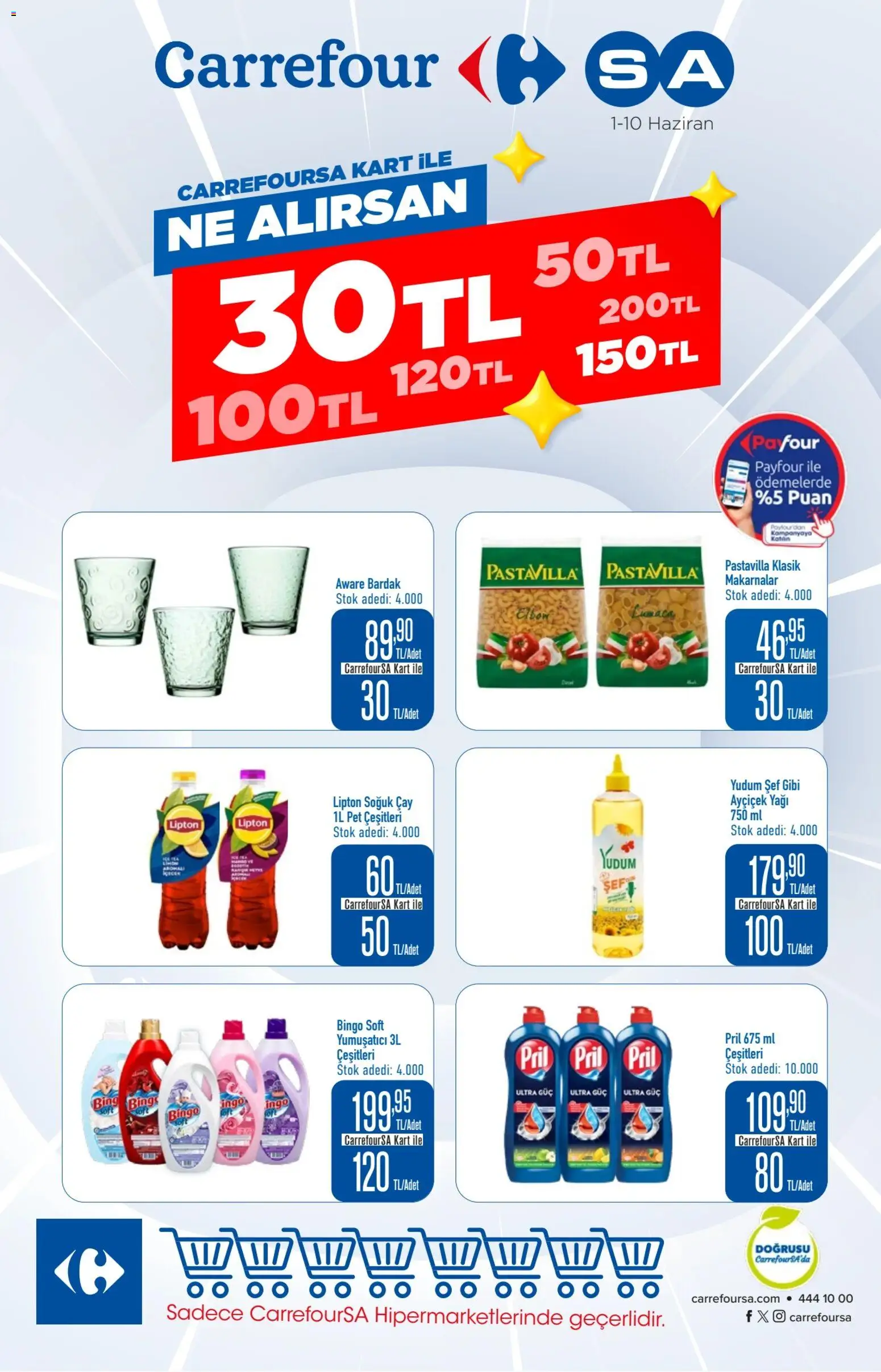 CarrefourSA CarrefourSA Katalog 01.06.2026 - Broşürünün önizlemesi