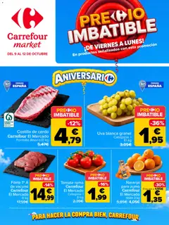 Vista previa del folleto de la tienda Carrefour Market válido desde el 09/10/2026 