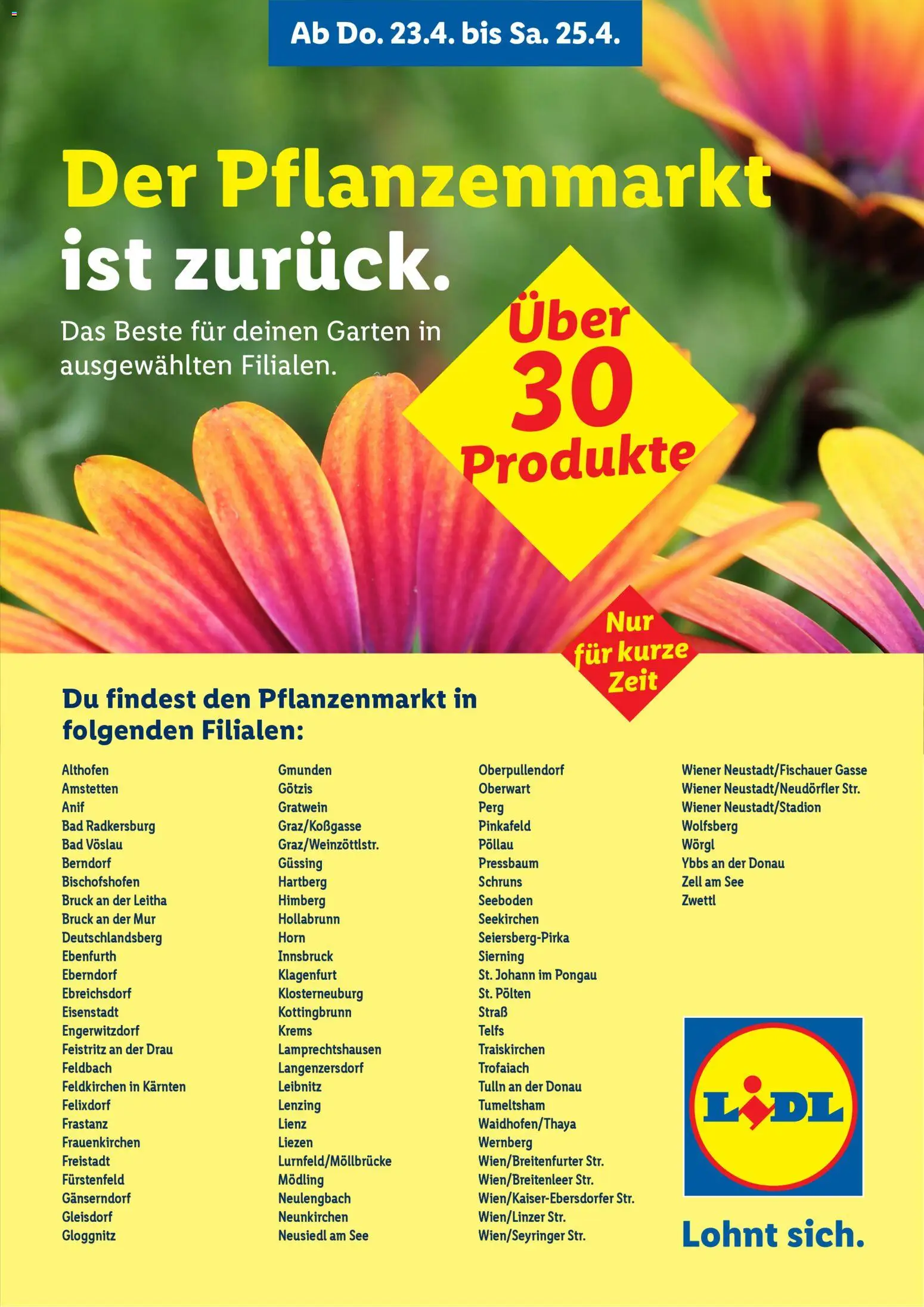 Vorschau der Angebote: Lidl Lidl Das Beste für deinen Garten gültig ab 23.04.2026 - Bad