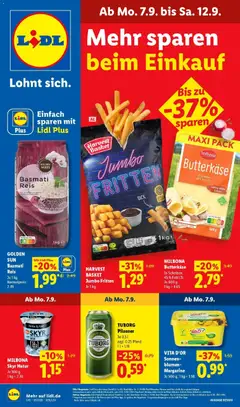 Vorschau von dem Prospekt des Geschäftes Lidl, gültig ab dem 07.09.2026