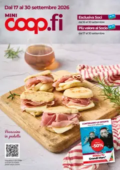 Anteprima dell'opuscolo COOP volantino Firenze dal negozio COOP valido da 17/09/2026