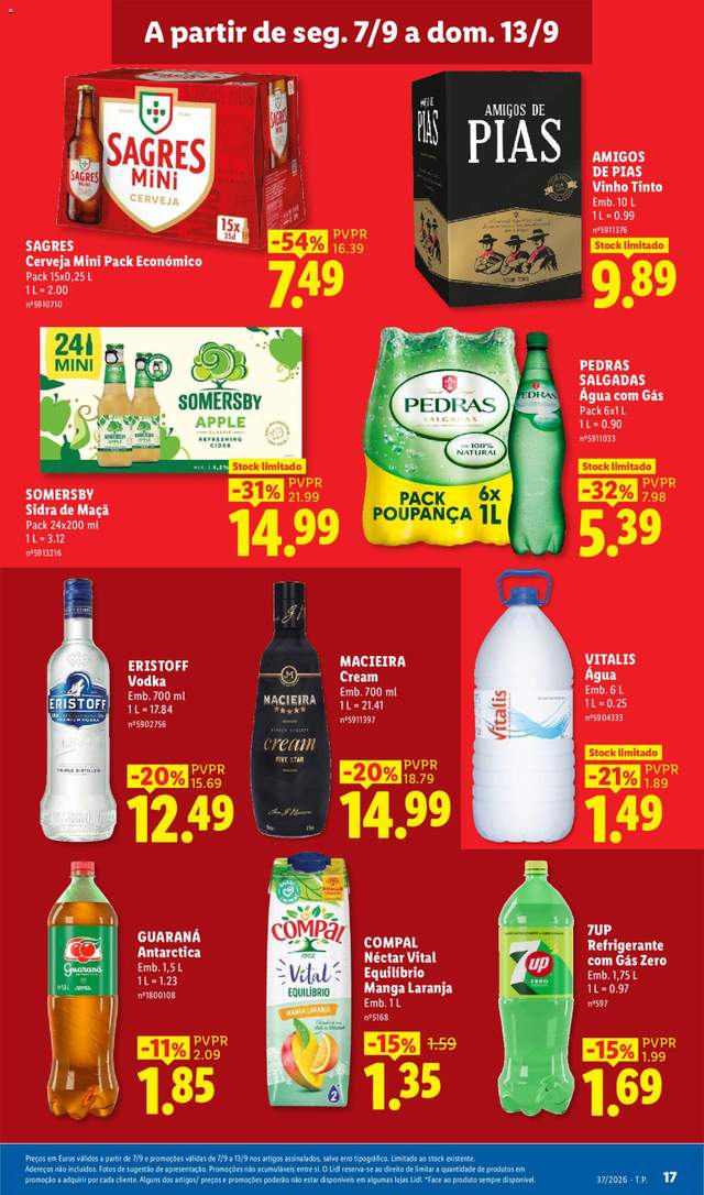 Novo folheto Lidl a partir de 07/09