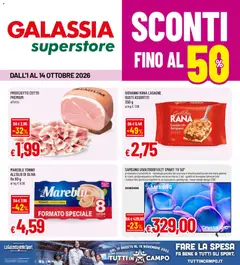 Anteprima dell'opuscolo Galassia volantino Superstore dal negozio Galassia valido da 01/10/2026