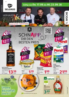 Vorschau von dem Prospekt des Geschäftes Selgros, gültig ab dem 17.09.2026