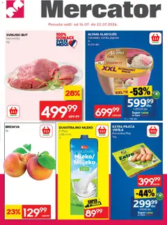 Pregled Mercator kataloga - važi od 16.07.2026