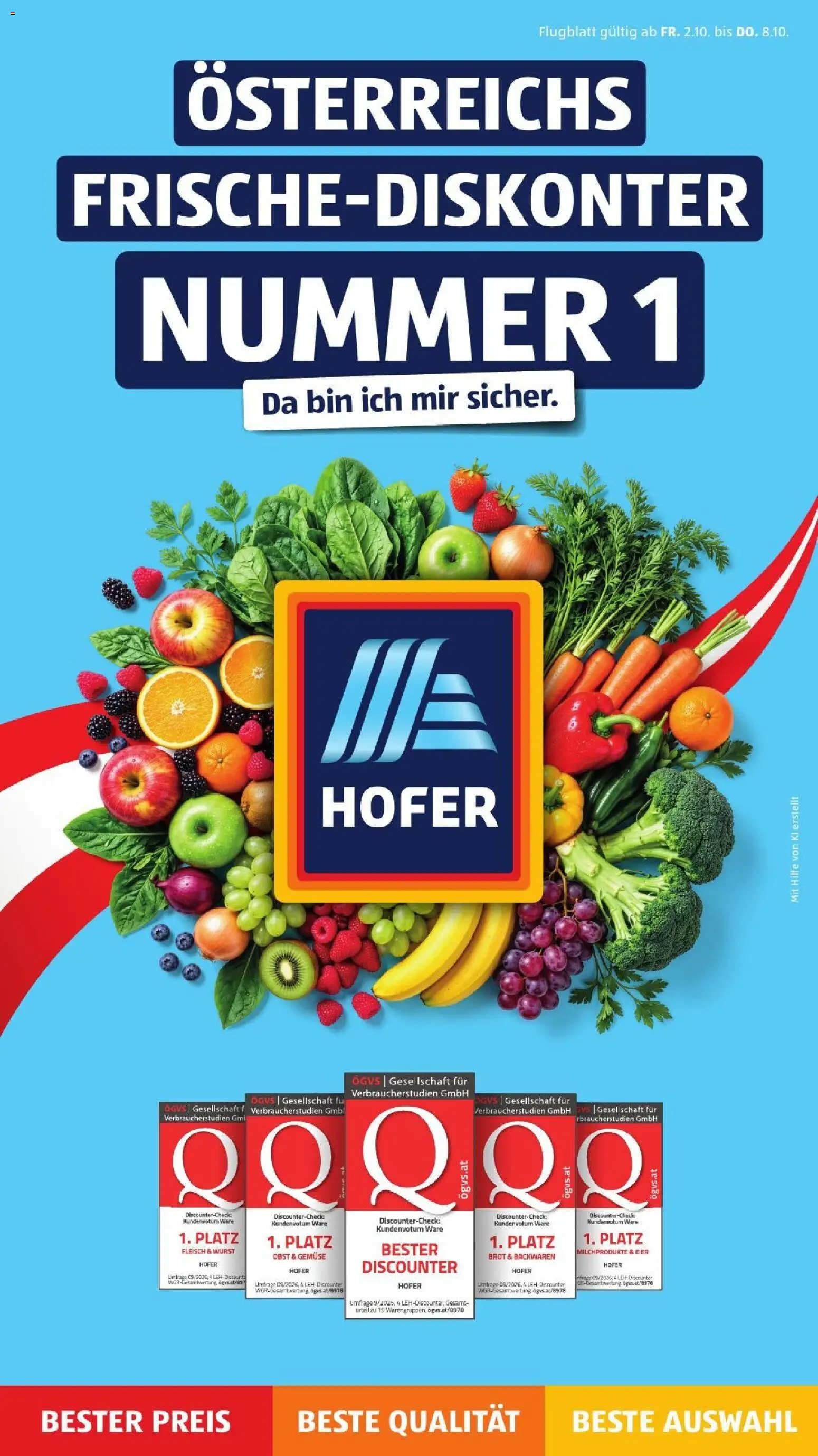 Vorschau der Angebote: Hofer Hofer Flipbook gültig ab 02.10.2026