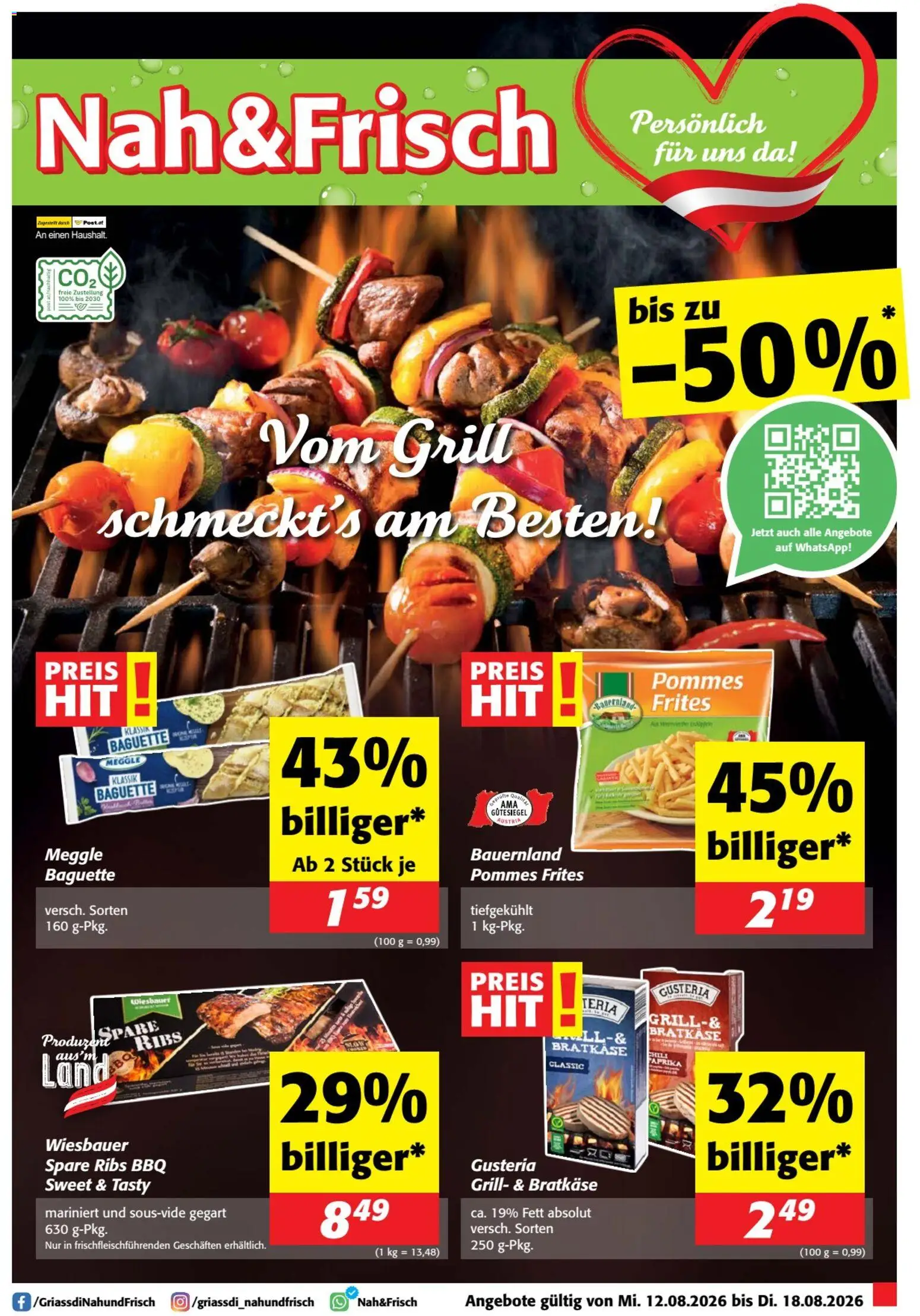 Vorschau der Angebote: Nah und Frisch Nah und Frisch Flugblatt gültig ab 12.08.2026