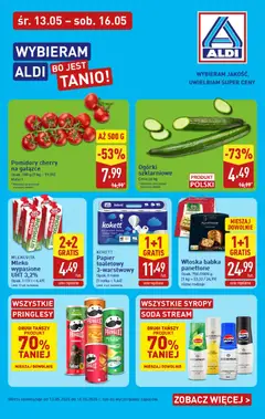 Náhled nabídky: Aldi Polsko Aldi Polsko leták - Oferta weekendowa platný od 13.05.2026