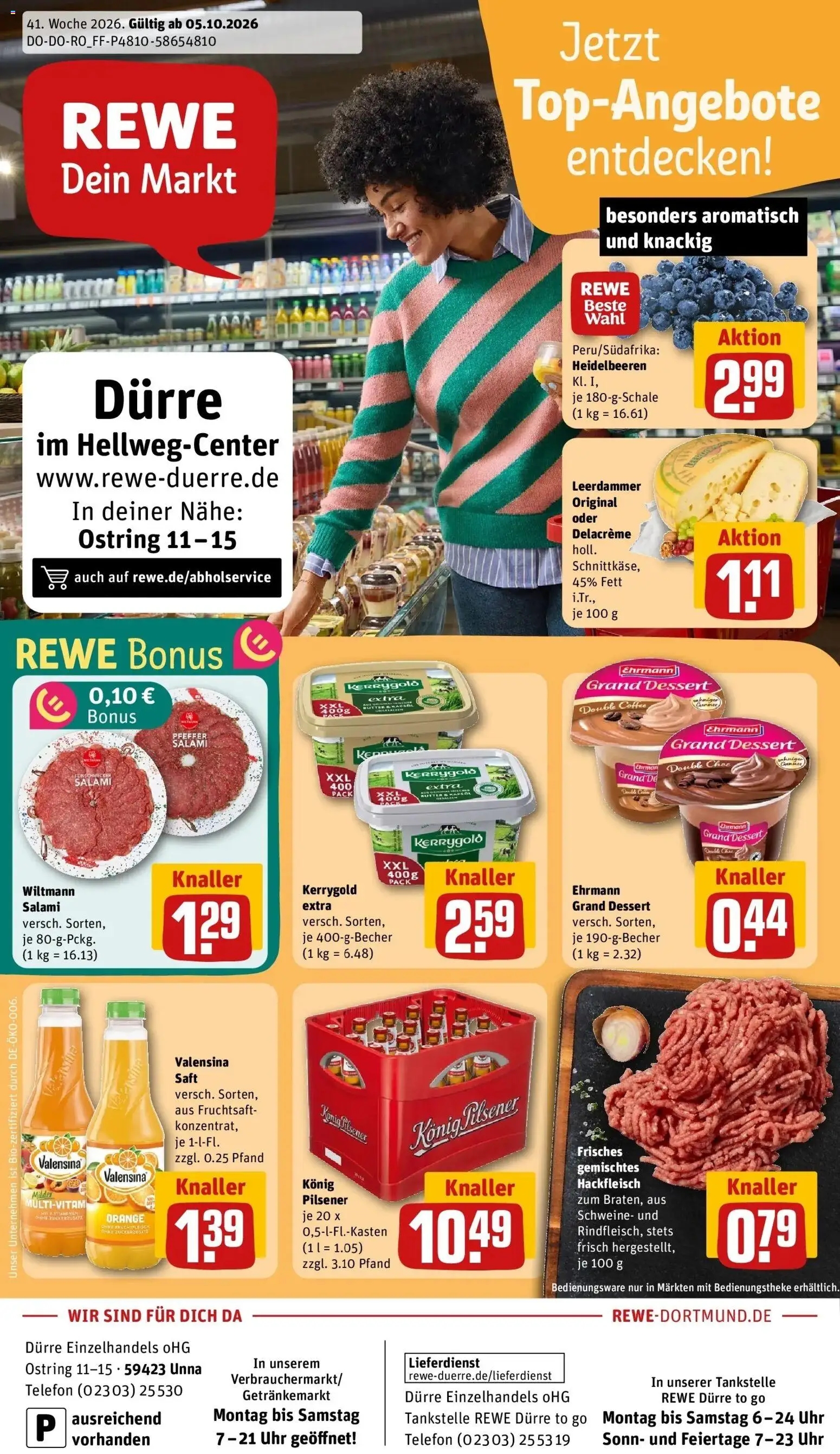 Vorschau von dem Prospekt des Geschäftes Rewe, gültig ab dem 05.10.2026