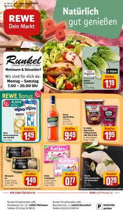 Vorschau von dem Prospekt des Geschäftes Rewe, gültig ab dem 20.07.2026