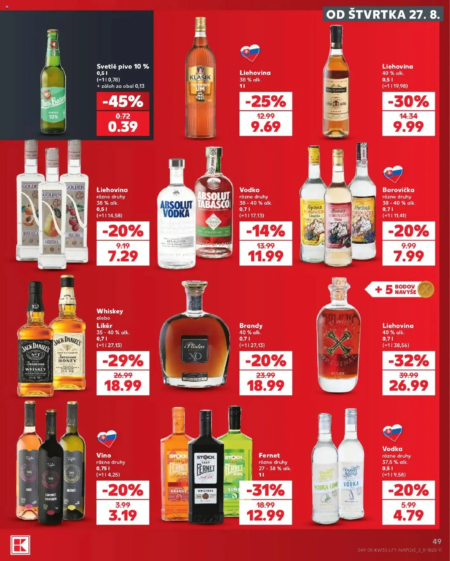 Náhľad Kaufland letáku platného od 27.08.2026