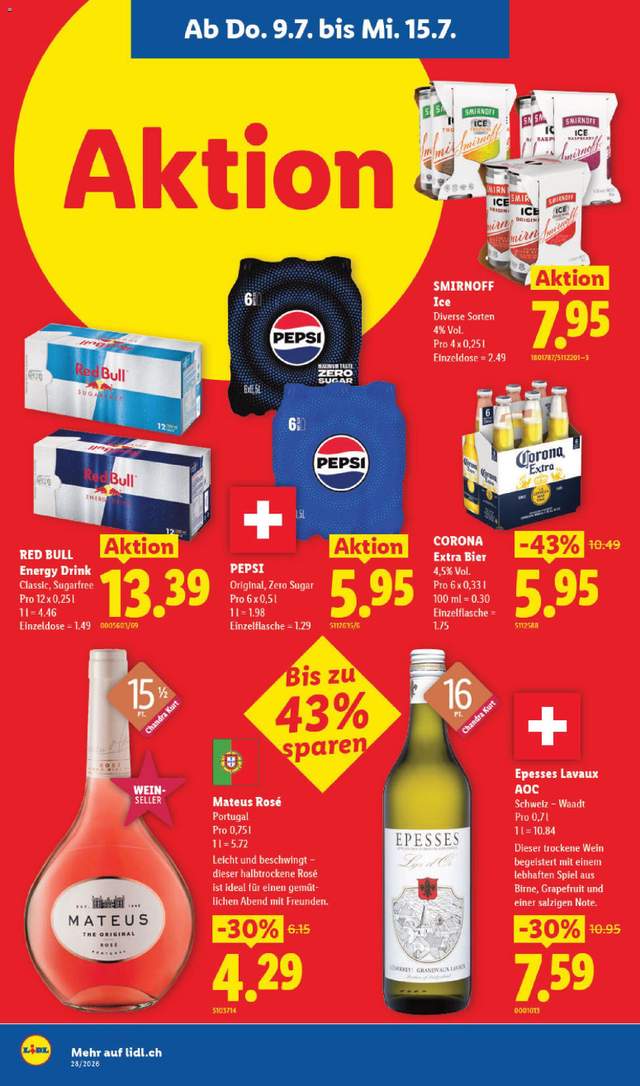 Neue Lidl Aktionen ab 09.07.