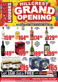 Preview of Boxer flyer valid from 23/10/2026