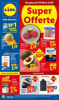 Anteprima dell'opuscolo Lidl volantino dal negozio Lidl valido da 27/08/2026