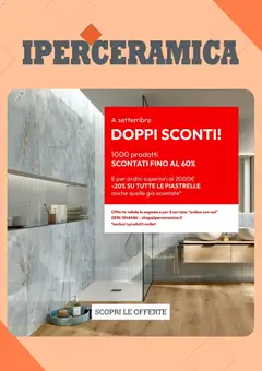 Anteprima dell'opuscolo Iperceramica volantino dal negozio Iperceramica valido da 01/09/2026
