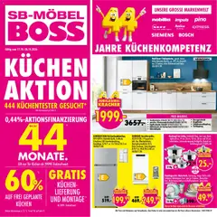 Vorschau von dem Prospekt des Geschäftes SB Möbel Boss, gültig ab dem 17.10.2026