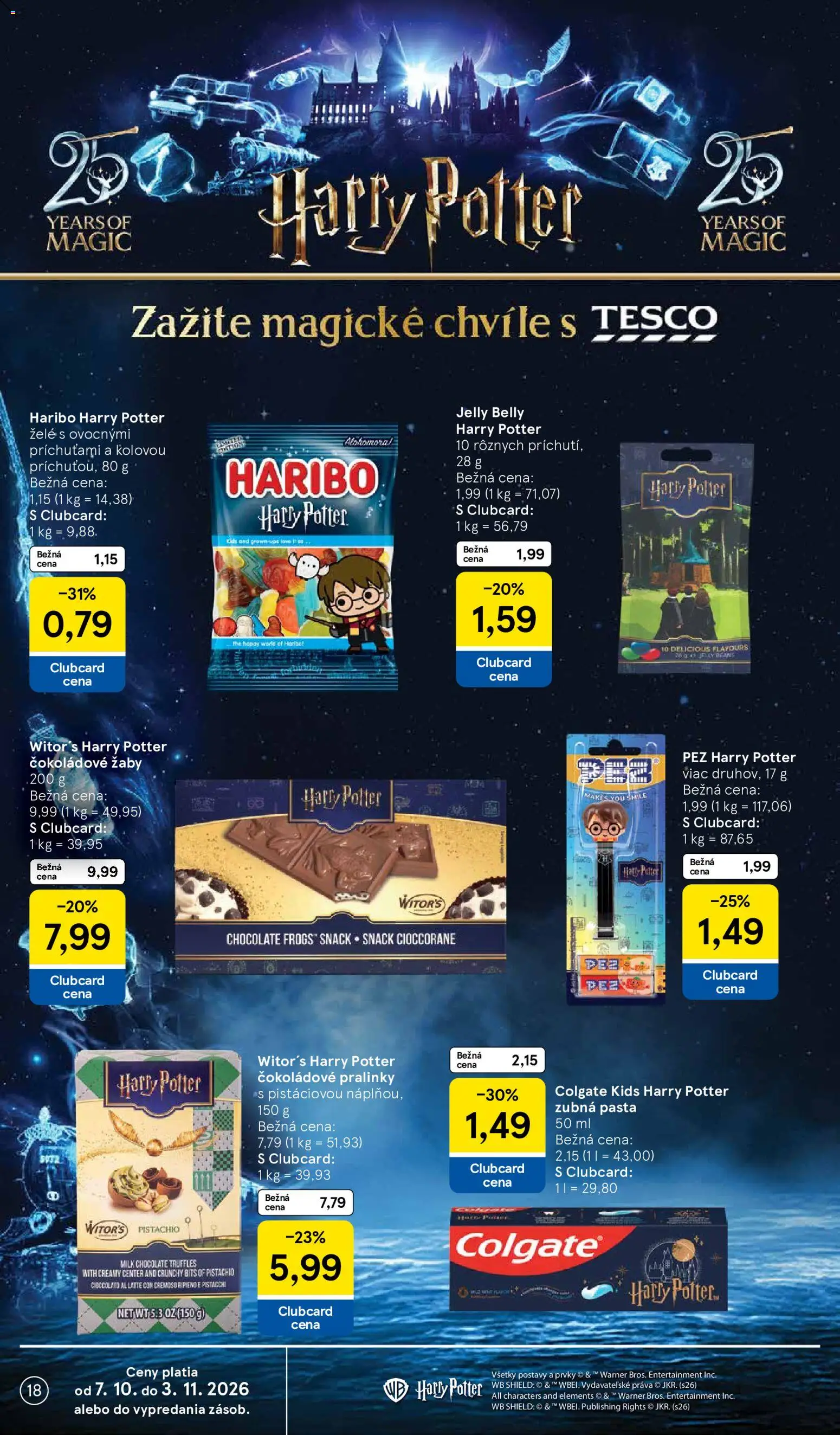 Náhľad Tesco letáku platného od 07.10.2026