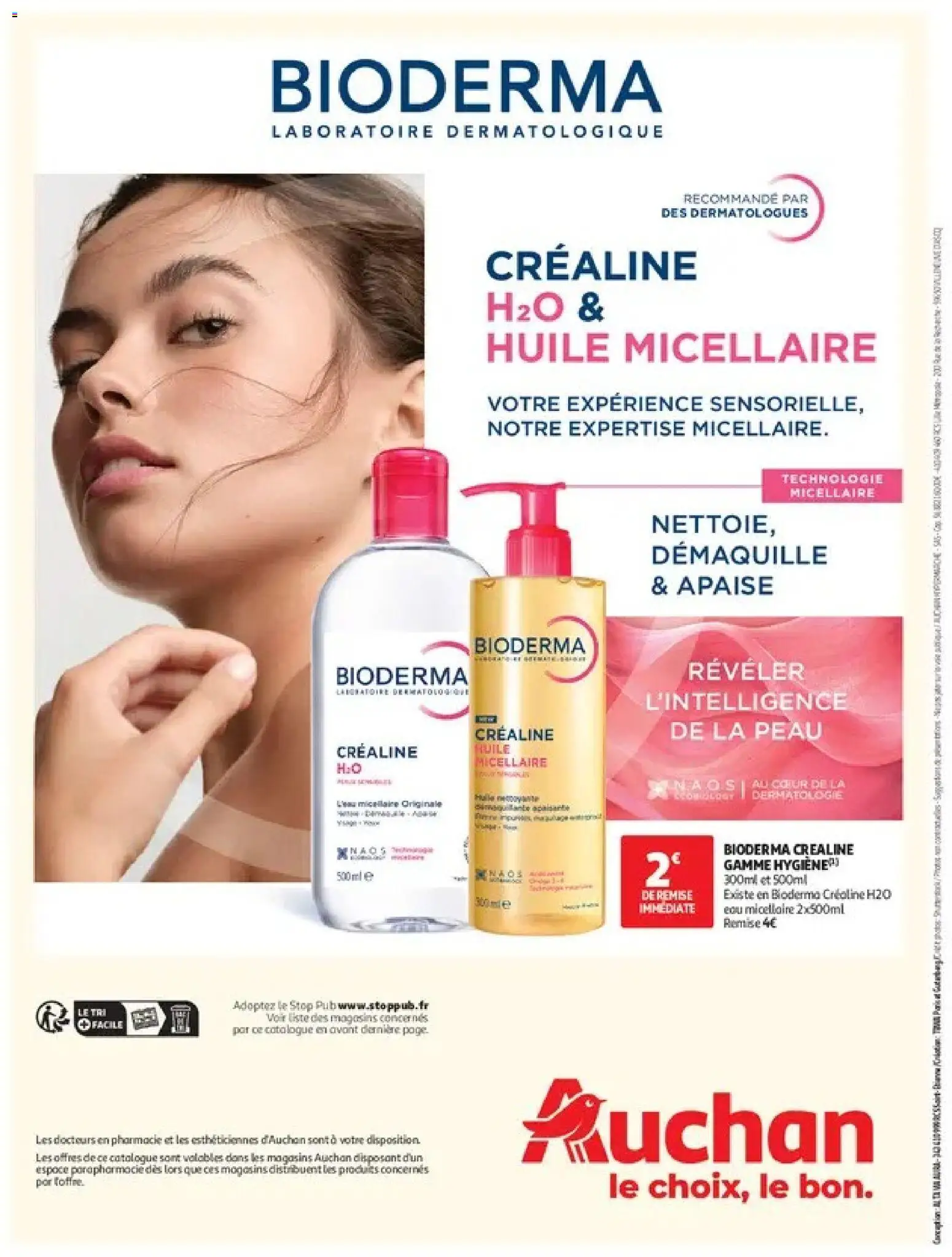 Prévisualisation de Auchan Parapharmacie, beauté du magasin Auchan formulaire valide 27/10/2026 - Huile, Hygiène