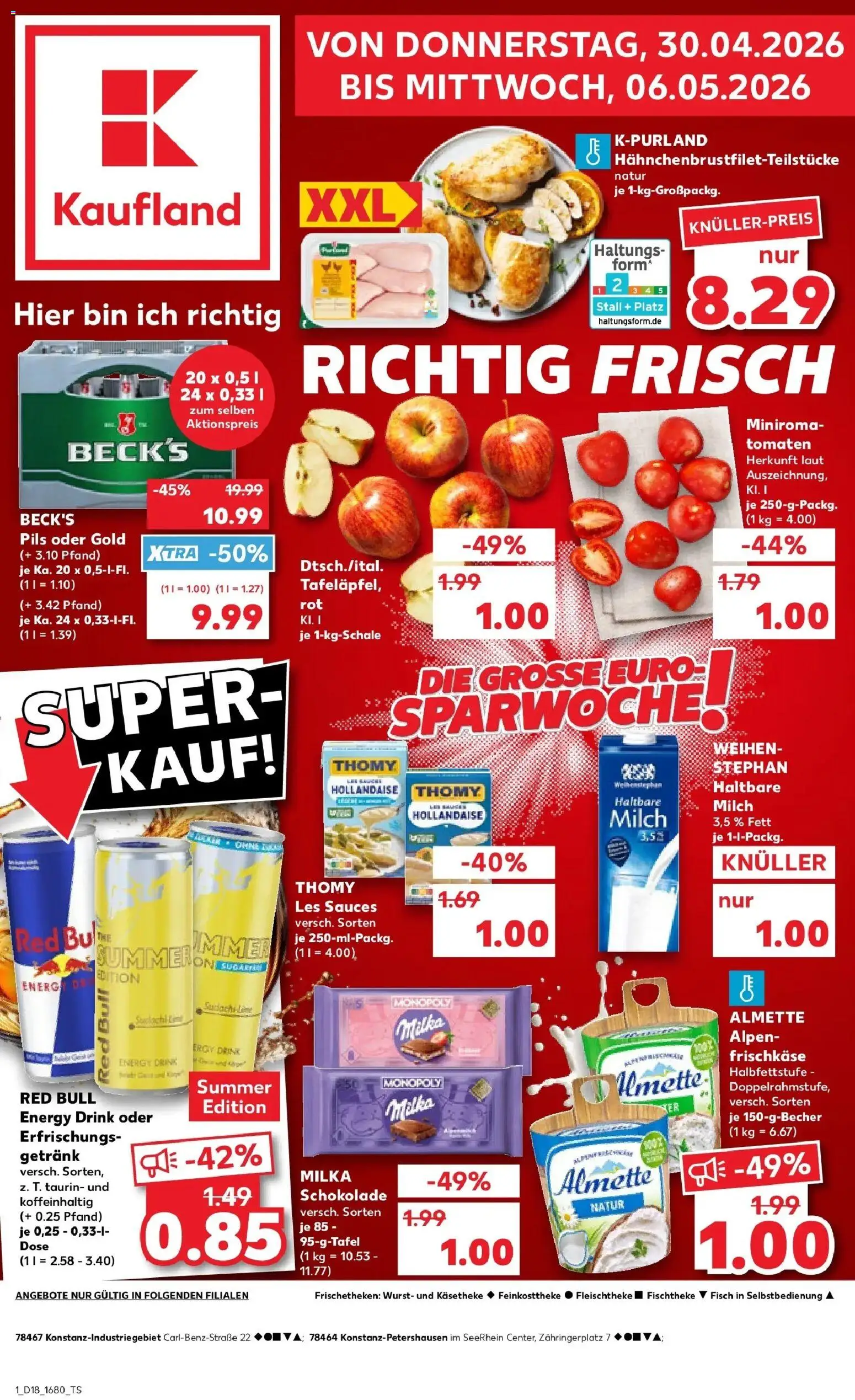 Vorschau von dem Prospekt des Geschäftes Kaufland, gültig ab dem 30.04.2026