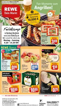 Vorschau von dem Prospekt des Geschäftes Rewe, gültig ab dem 21.06.2026
