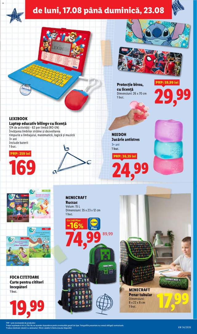 Noul catalog Lidl de la 17.08.