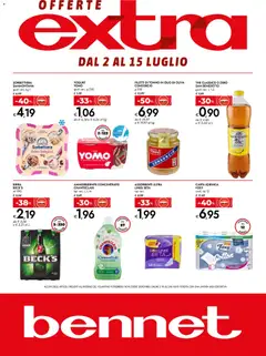 Anteprima dell'opuscolo bennet volantino Extra dal negozio bennet valido da 02/07/2026