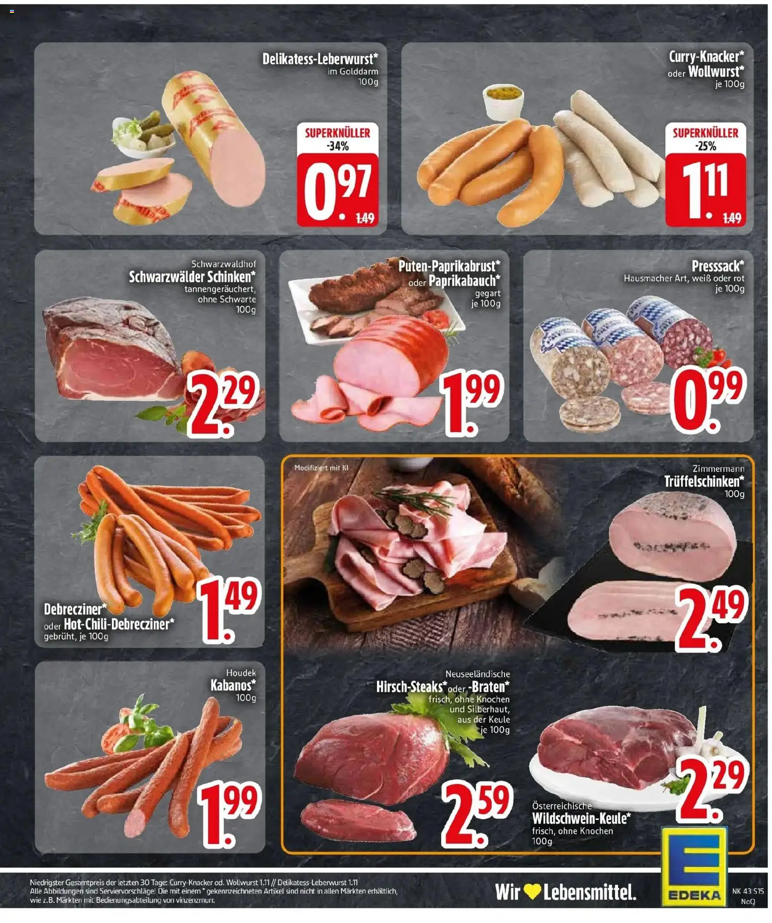 Vorschau von dem Prospekt des Geschäftes Edeka, gültig ab dem 19.10.2026