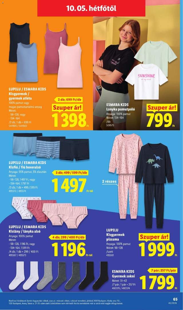 Új Lidl akciós újság 10.01.