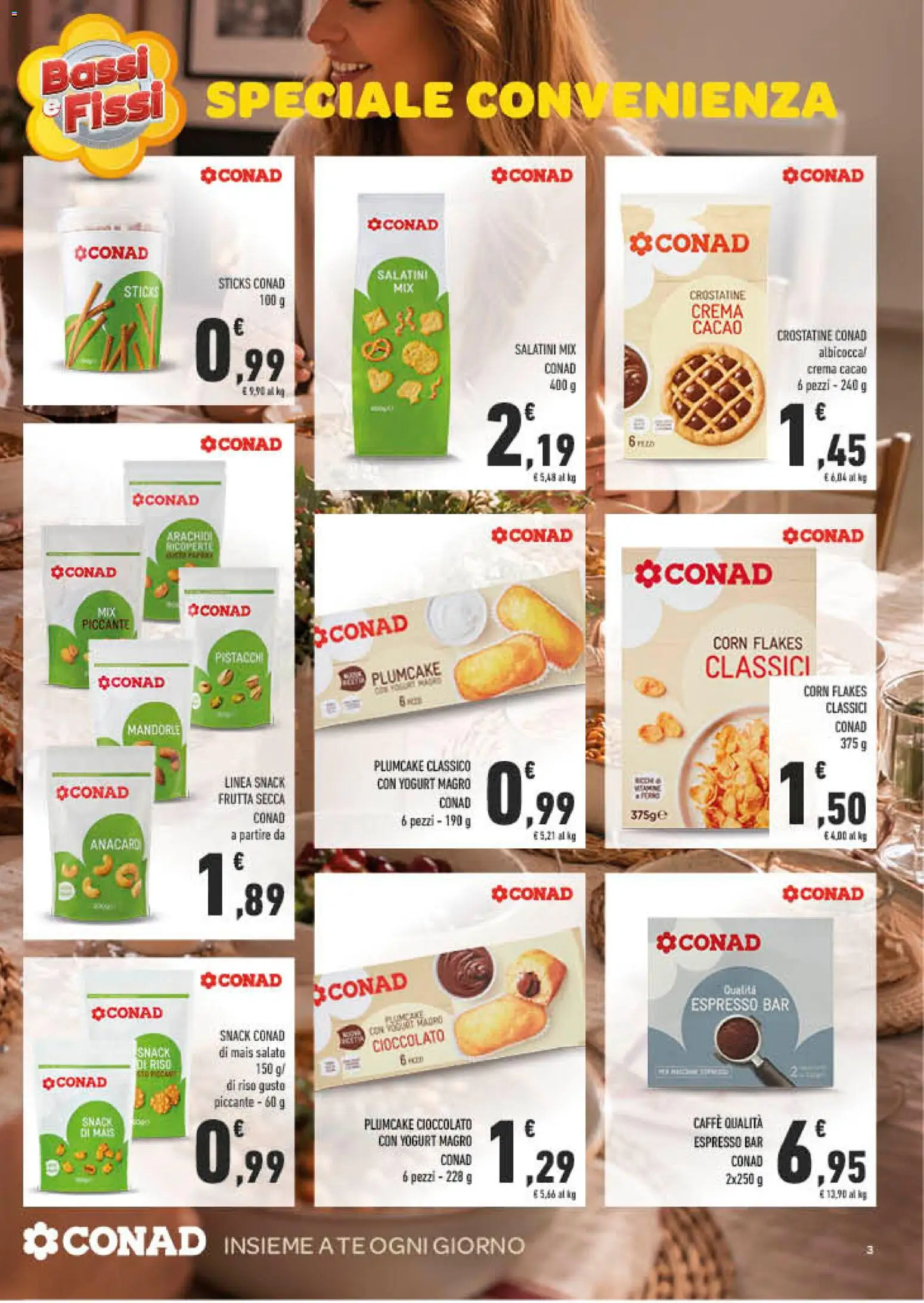 Anteprima dell'opuscolo Conad volantino Tutto il buono è di casa Campania dal negozio Conad valido da 28/10/2026