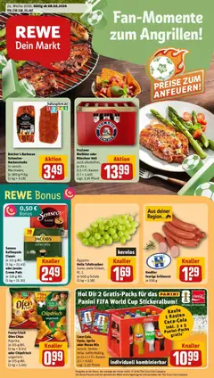 Vorschau von dem Prospekt des Geschäftes Rewe, gültig ab dem 08.06.2026