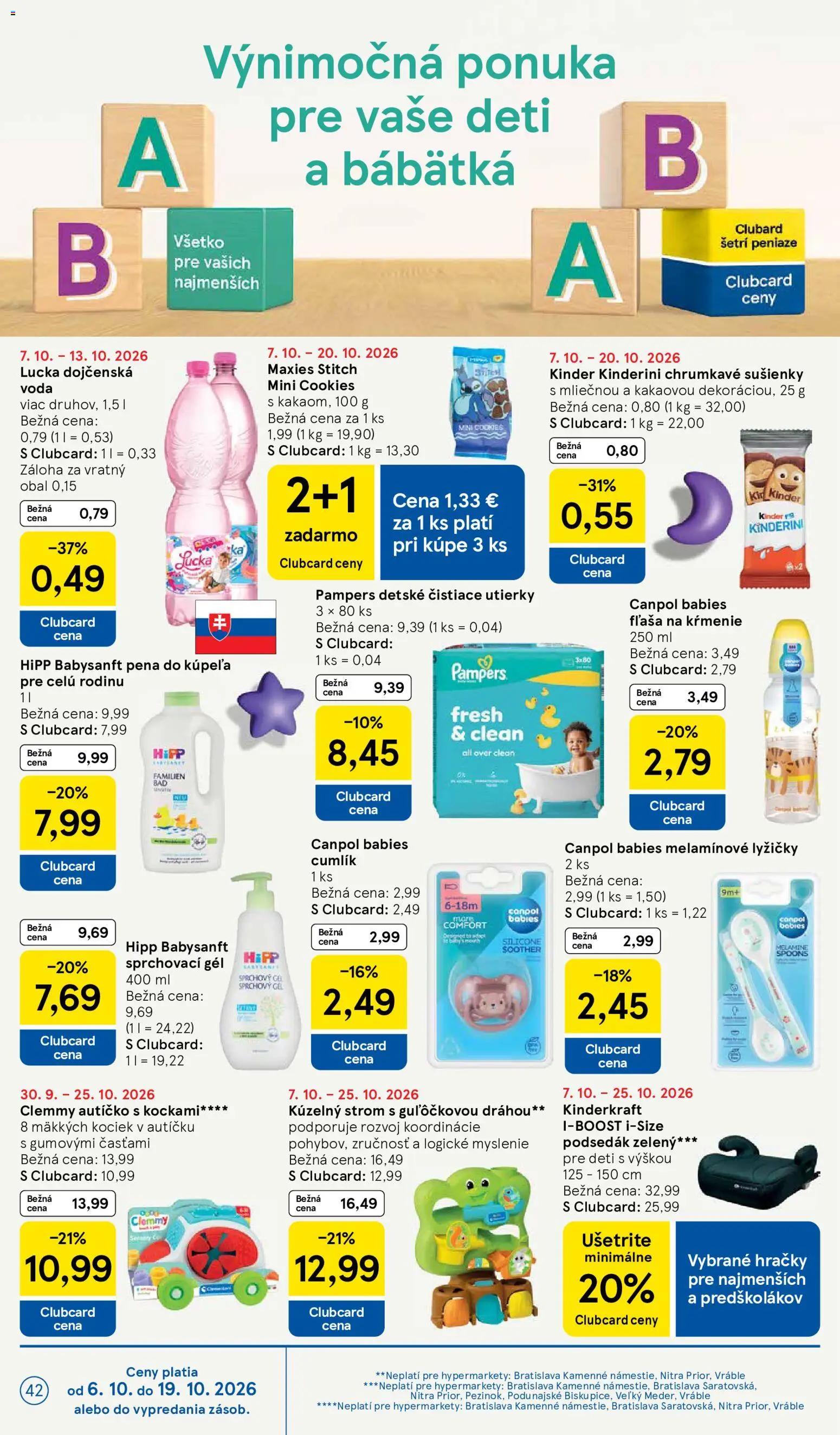 Náhľad Tesco letáku platného od 07.10.2026