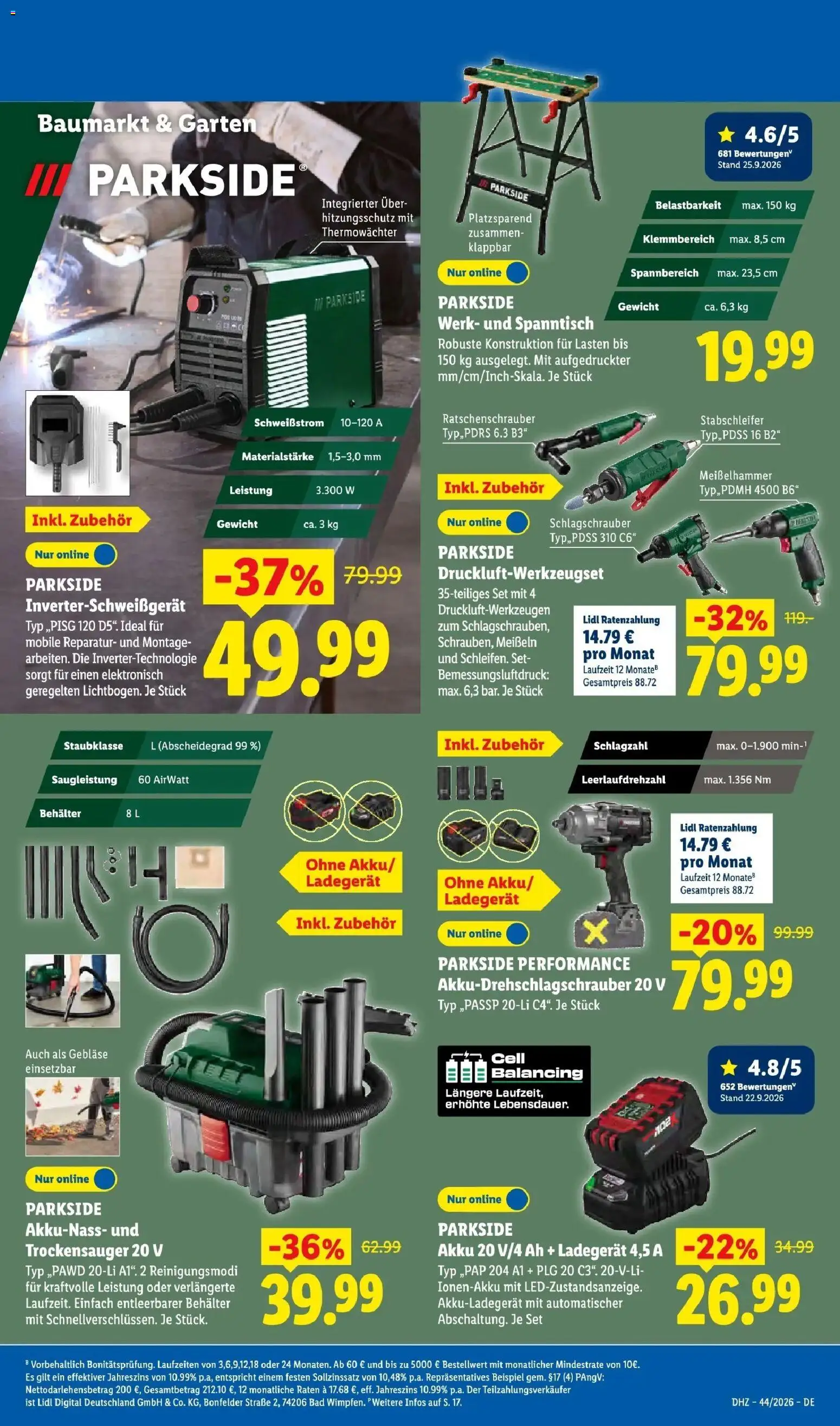 Vorschau von dem Prospekt des Geschäftes Lidl, gültig ab dem 26.10.2026