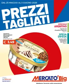 Anteprima dell'opuscolo Mercatò volantino Big dal negozio Mercatò valido da 25/05/2026