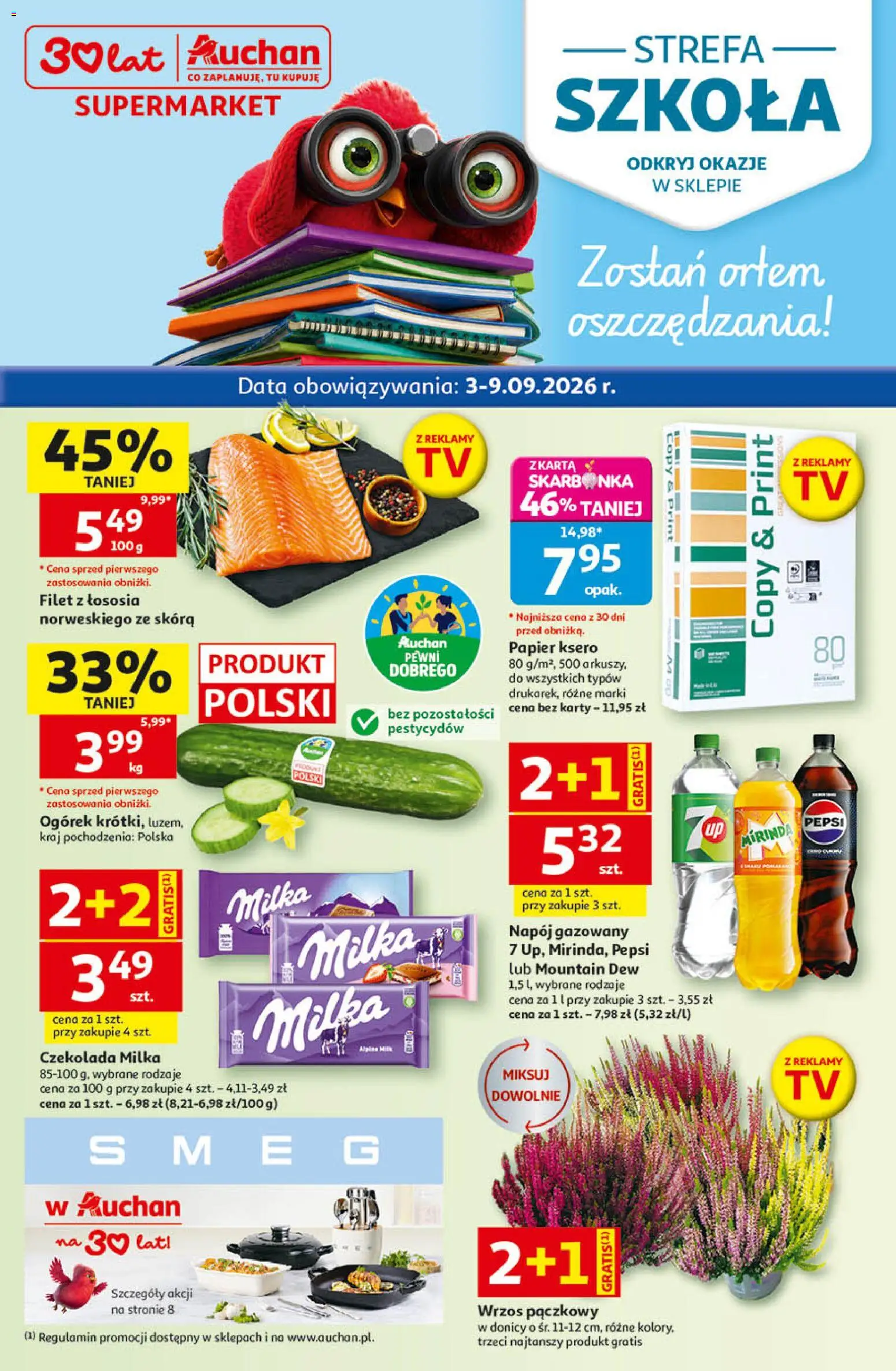 Pogląd gazetki "Auchan gazetka" ze sklepu Auchan ważnej od 03.09.2026