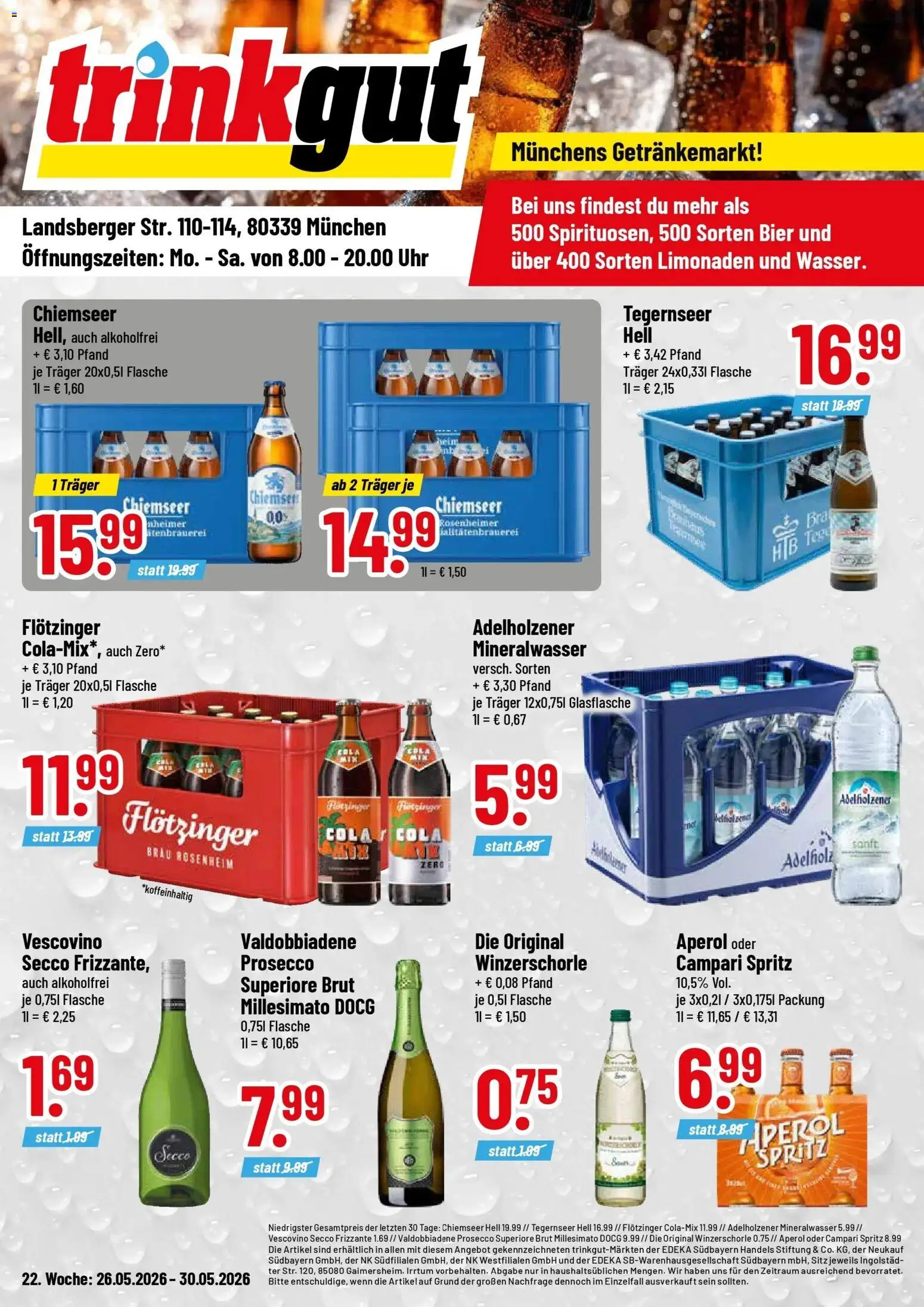 Vorschau von dem Prospekt des Geschäftes Trinkgut, gültig ab dem 26.05.2026