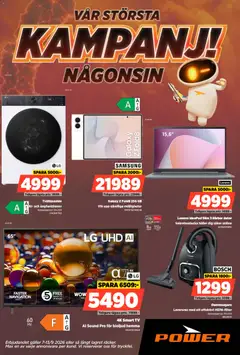 Förhandsgranska reklamblad Power erbjudanden från butik Power gäller från 07/09/2026