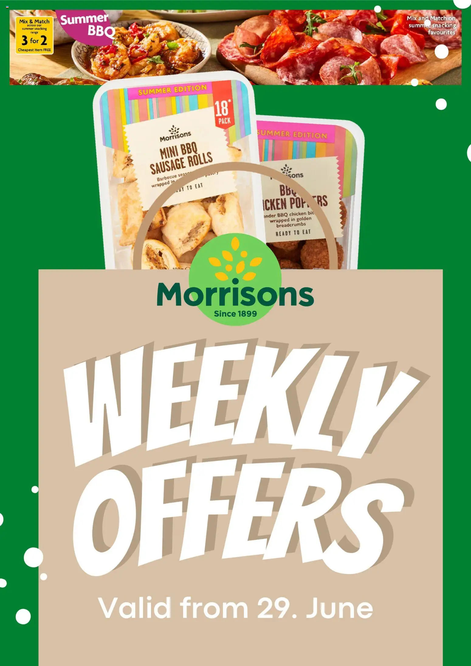 Preview of Morrisons Weekly offers Morrisons valid from 29/06/2026