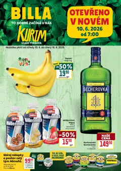 Náhled nabídky: Billa Billa leták - Kuřim platný od 10.06.2026
