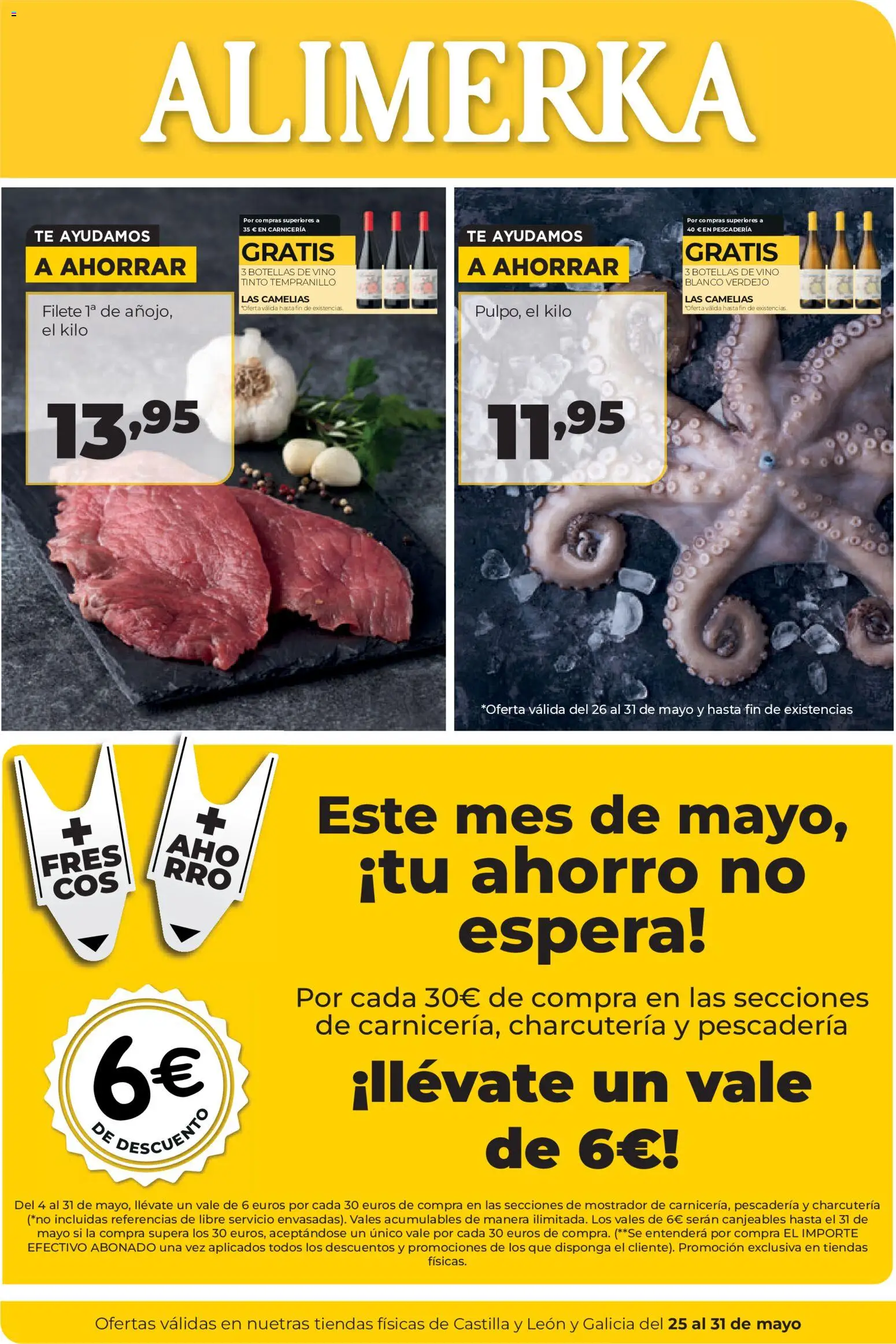 Vista previa del folleto de la tienda Alimerka válido desde el 25/05/2026 