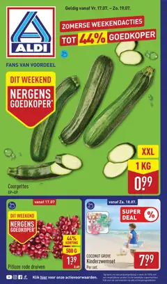 Voorbeeld van Aldi folder - Weekendfolder van winkel Aldi geldig vanaf 17-07-2026