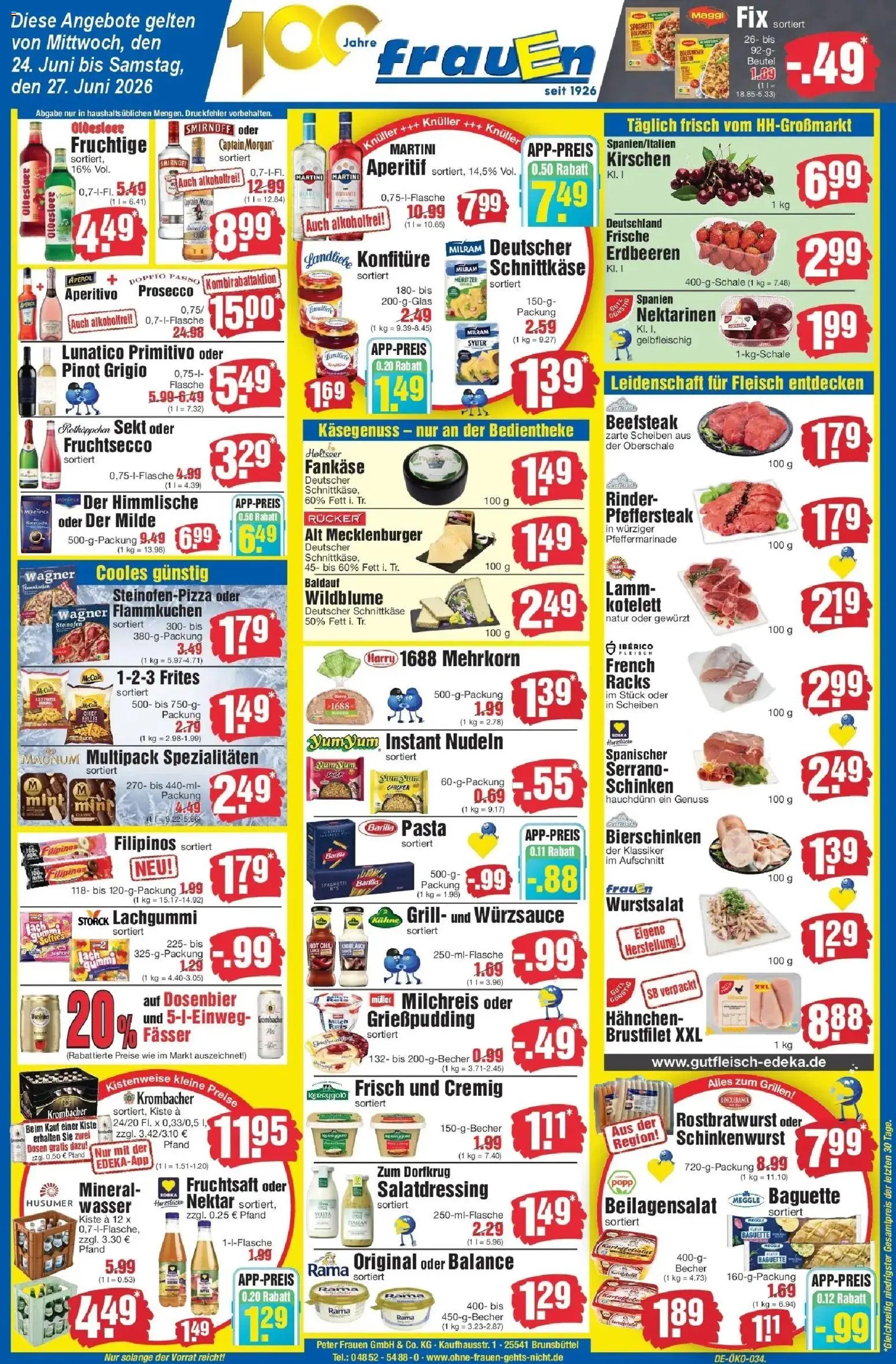 Vorschau von dem Prospekt des Geschäftes Edeka, gültig ab dem 24.06.2026