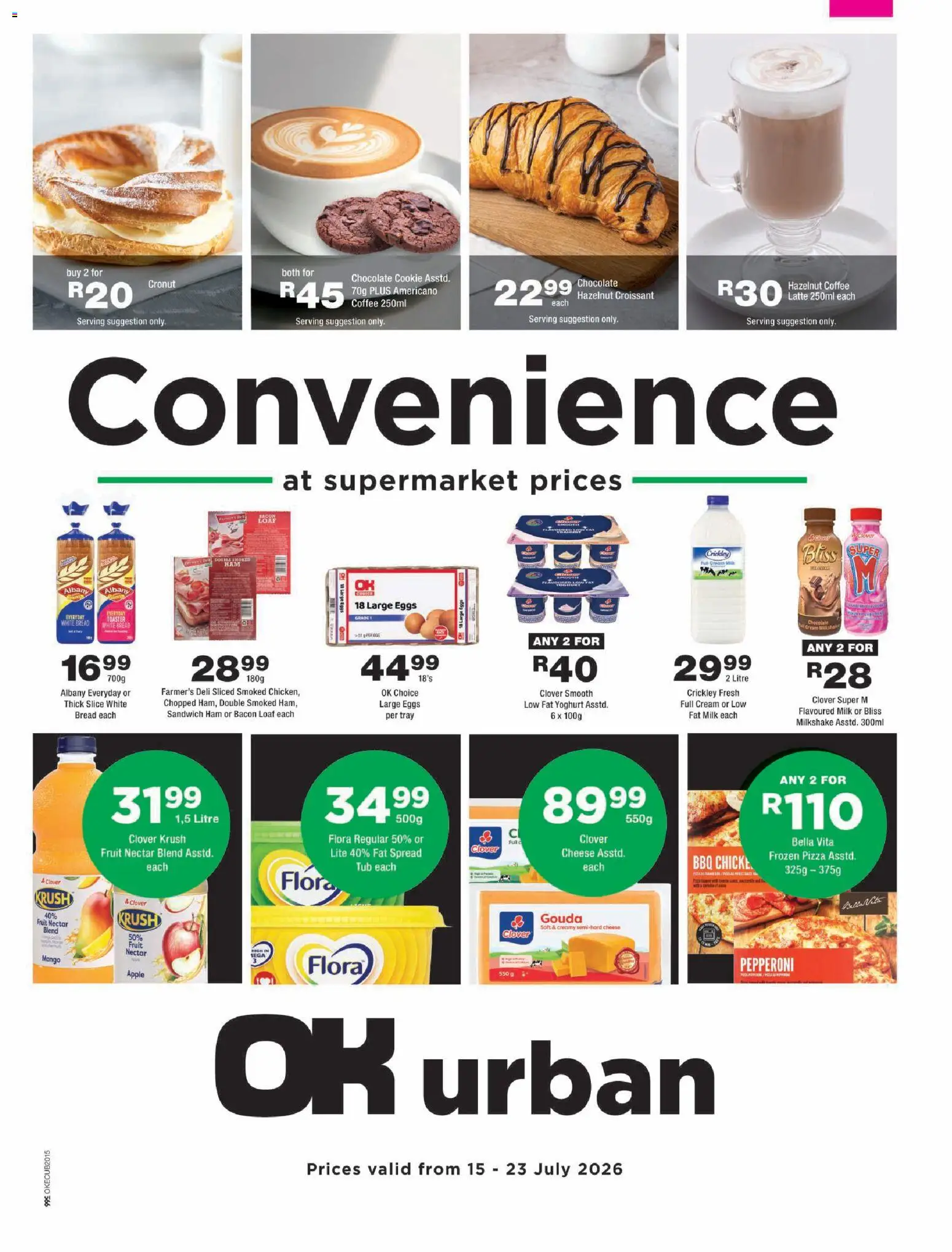 Preview of OK Foods flyer valid from 15/07/2026