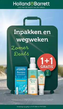 Voorbeeld van Holland & Barrett folder van winkel Holland & Barrett geldig vanaf 13-07-2026