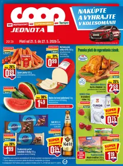 Náhľad COOP Jednota letáku platného od 21.05.2026