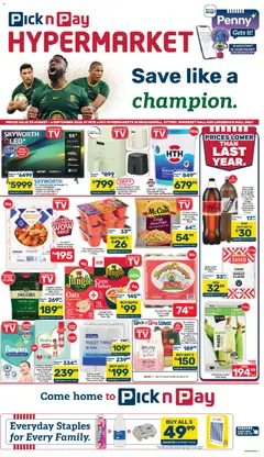 Preview of Pick n Pay flyer valid from 25/08/2026