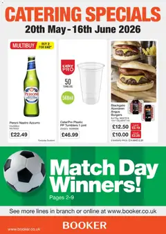 Preview of Booker Wholesale Booker Wholesale - Catering Specials valid from 20/05/2026