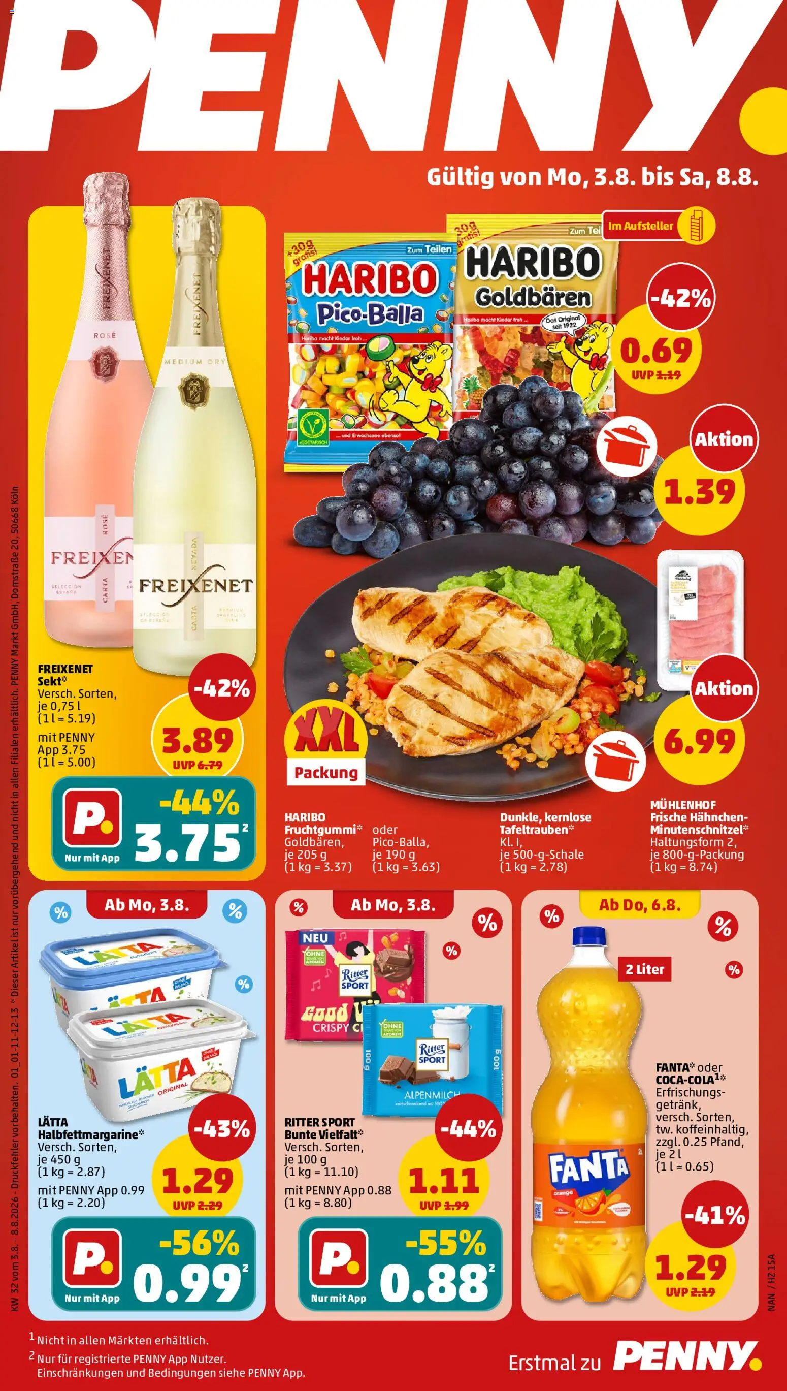 Vorschau von dem Prospekt des Geschäftes Penny, gültig ab dem 03.08.2026