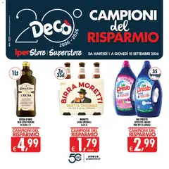 Anteprima dell'opuscolo Decò volantino iperStore, Superstore Sicilia dal negozio Decò valido da 01/09/2026