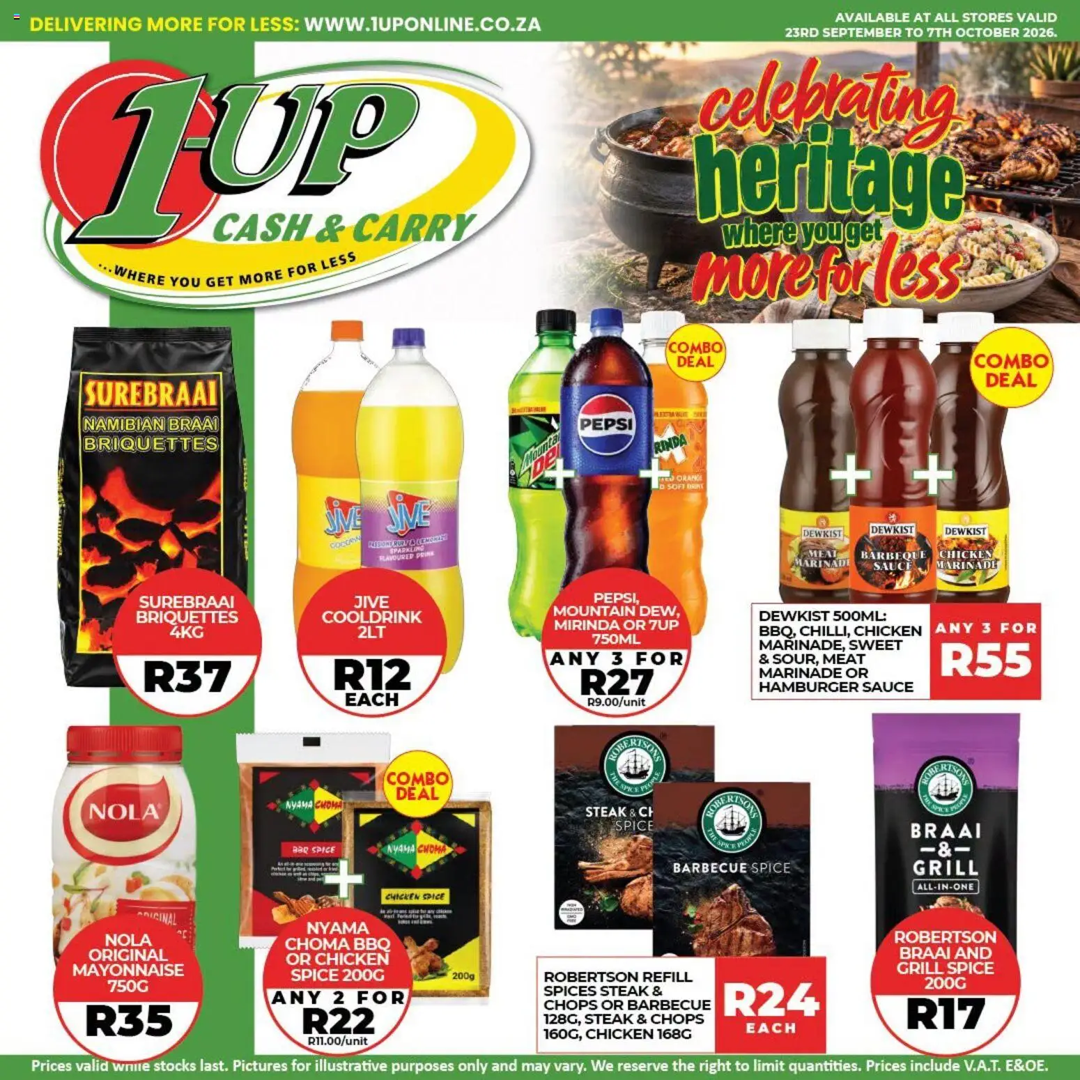 Preview of 1UP Cash & Carry flyer valid from 23/09/2026